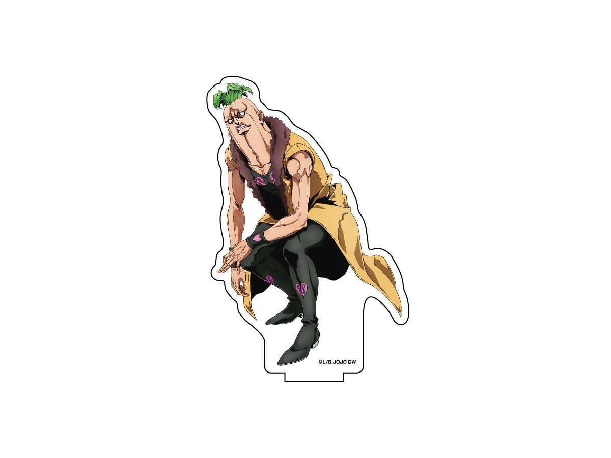 ジョジョの奇妙な冒険 リゾット AGF2019 アクリルスタンド 缶バッジ