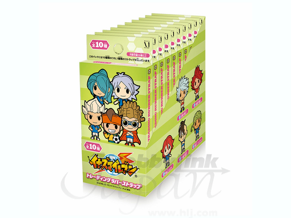 イナズマイレブン トレーディングラバーストラップ 1Box 10pcs