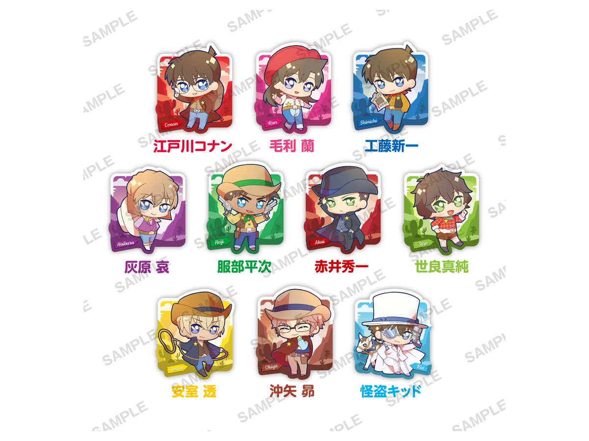 名探偵コナン クリアクリップバッジ Vol 4 1 Box 10pcs By Kadokawa メディアファクトリー ホビーリンク ジャパン