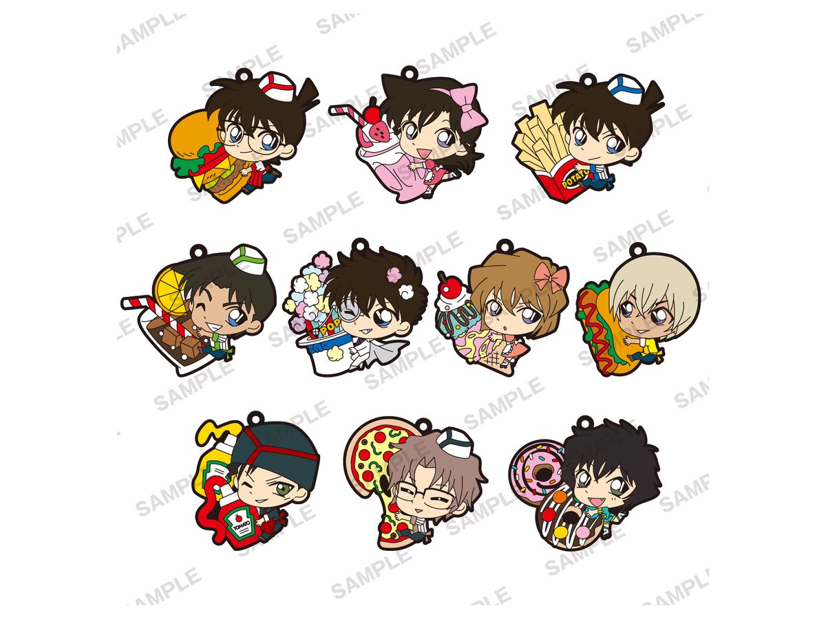 名探偵コナン ぴたコレラバーストラップ vol.5 1Box 10pcs | HLJ.co.jp
