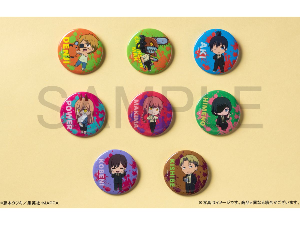 チェンソーマン にいてんご缶バッジ 1Box 8pcs | HLJ.co.jp
