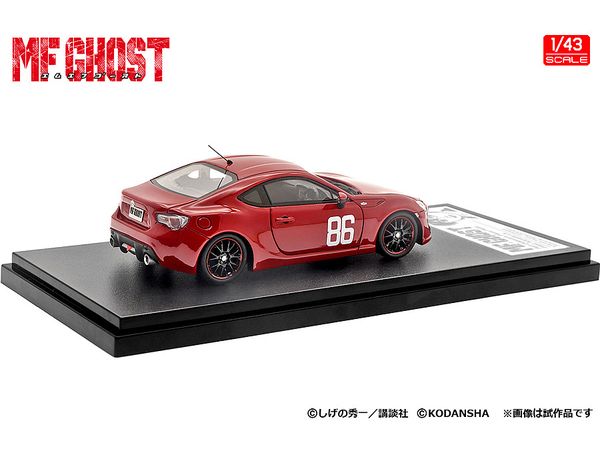 1/43 MFゴースト Toyota 86 GT MFG開幕戦 小田原パイクスピーク