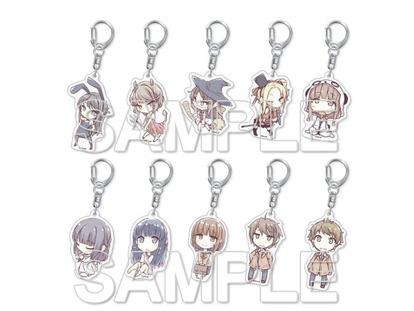 青春ブタ野郎はバニーガール先輩の夢を見ない　アクリルキーホルダー　全10種 青春ブタ野郎はバニーガール先輩の夢を見ない トレーディングアクリル