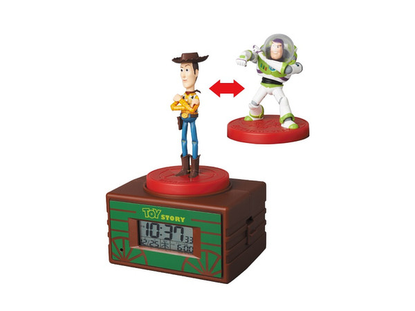 トイ・ストーリー　ヴォイスクロック　　　8RDA70MC06 Amazon.co.jp: リズム時計 TOY STORY 音声・アクション目覚まし