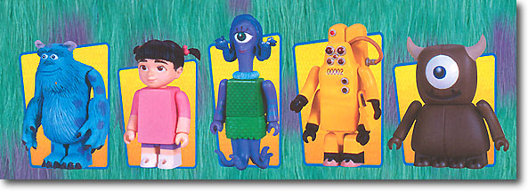 モンスターズ インク qbrick MEDICOM TOY - ディズニー ピクサー