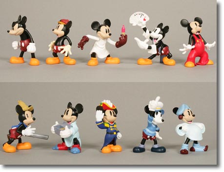 メディコムトイ　ミッキーマニア　series1 MICKEY MANIA (ミッキーマニア) SERIES1 010 MICKEY CUTS UP