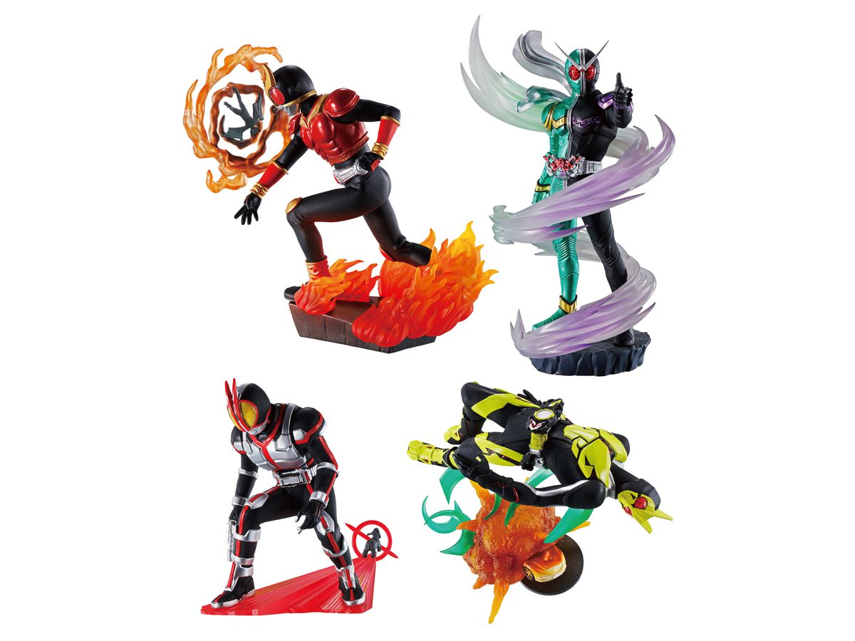 プチラマ: 仮面ライダー Legend Rider Memories 1Box 4pcs | HLJ.co.jp