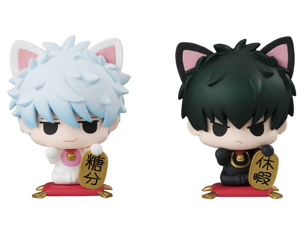 希少！　銀魂 ぷちきゃらランド 招きまくり猫セット フォトアルバム】 ぷちきゃらランド 『銀魂』 招きまくり猫