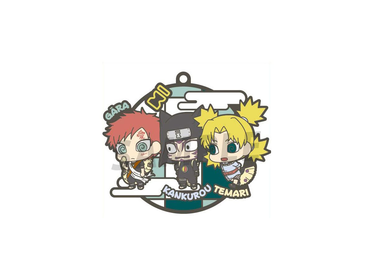 NARUTO スリーマンセル ラバスト コンプ セット 希少 NARUTO スリーマンセル ラバスト コンプ セット 希少 バディコレ