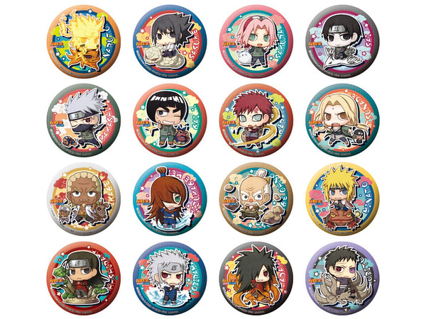 缶バッジコレクション NARUTO -ナルト- 疾風伝 忍界大戦だってば