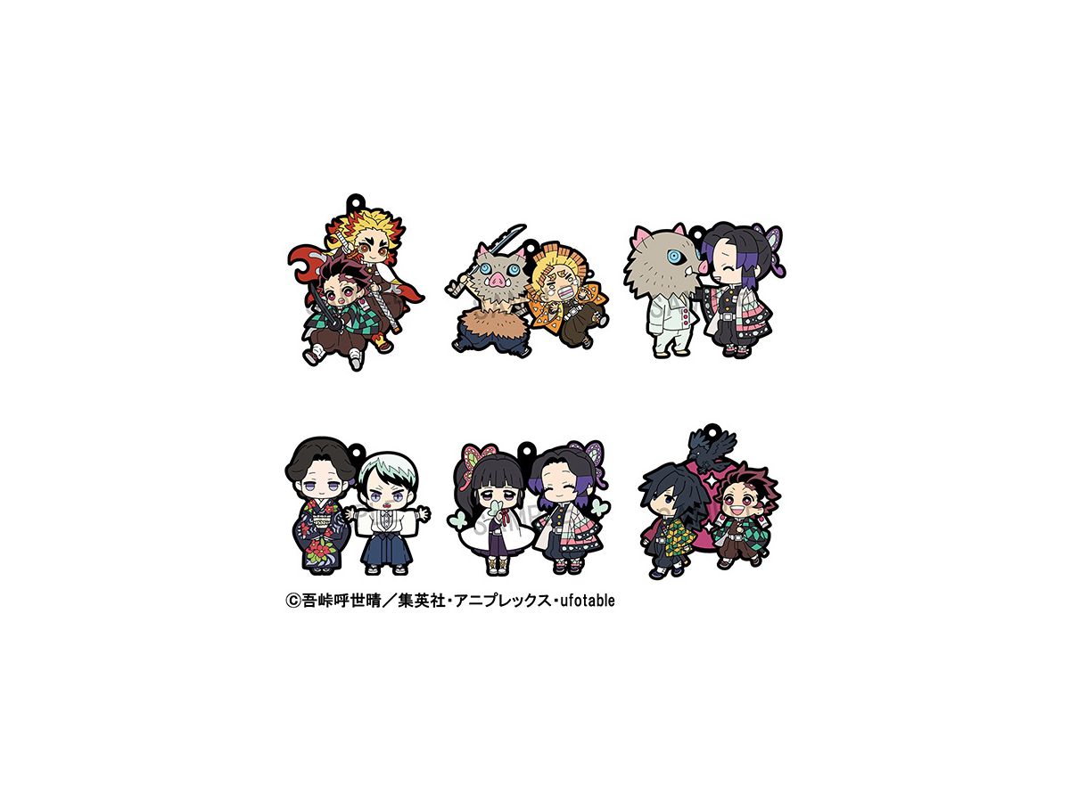 ラバーマスコット バディコレ 鬼滅の刃 Vol 4 1 Box 6pcs By メガハウス ホビーリンク ジャパン