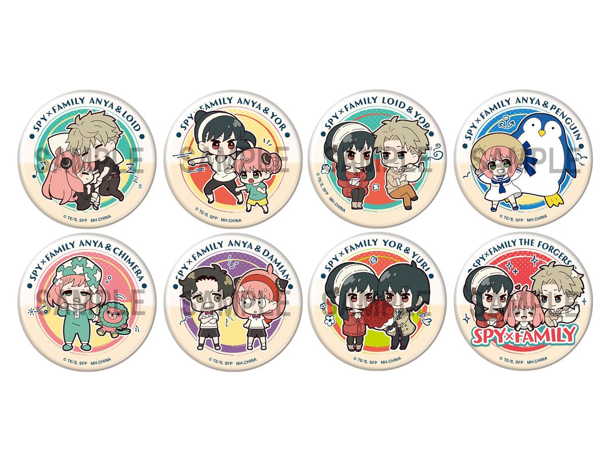 缶バッジコレクション SPY x FAMILY バディコレ編 1Box 8pcs | HLJ.co.jp