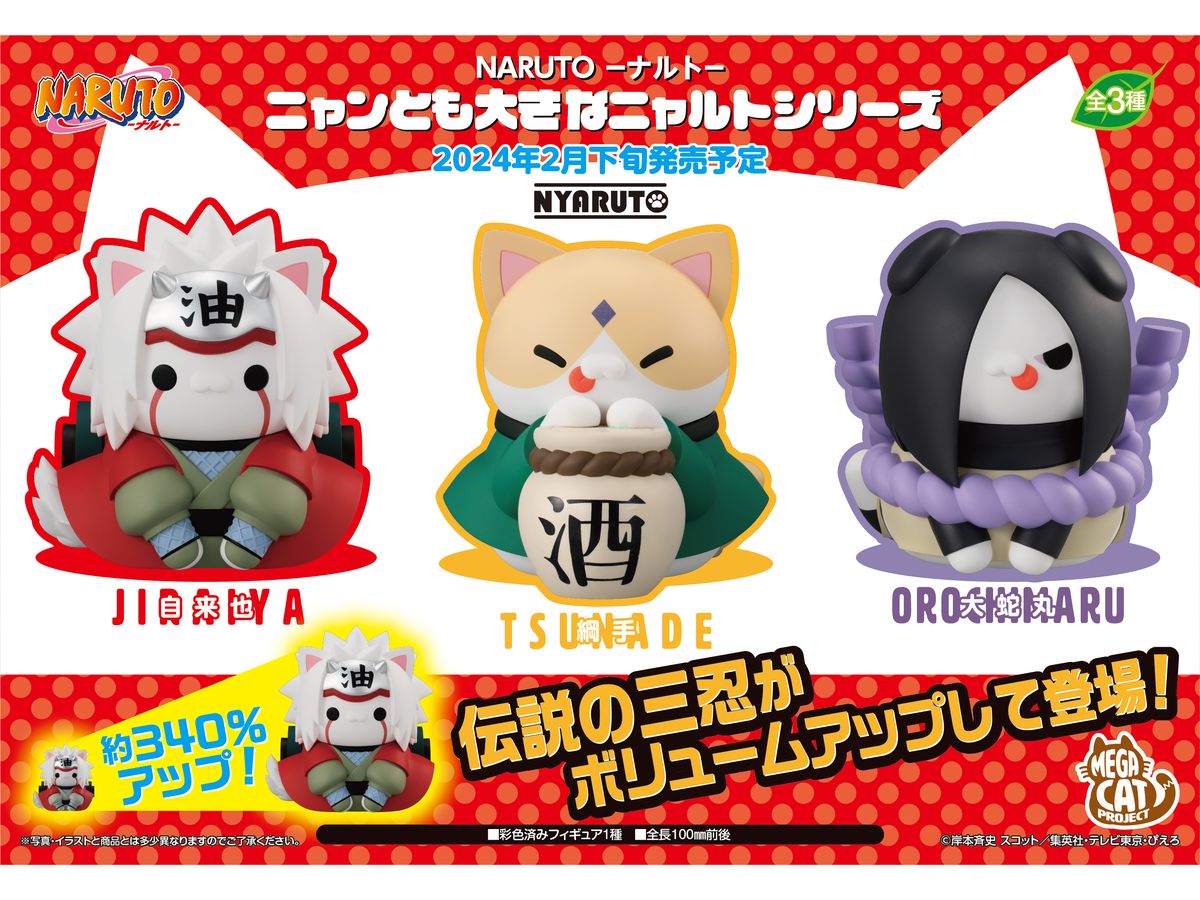 MEGA CAT PROJECT NARUTO-ナルト- ニャンとも大きなニャルト!シリーズ
