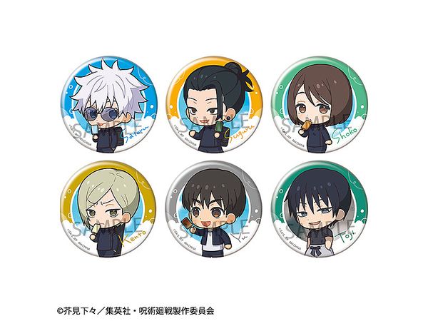 缶バッジコレクション 呪術廻戦 トコトコ編 懐玉・玉折 1Box 6pcs 