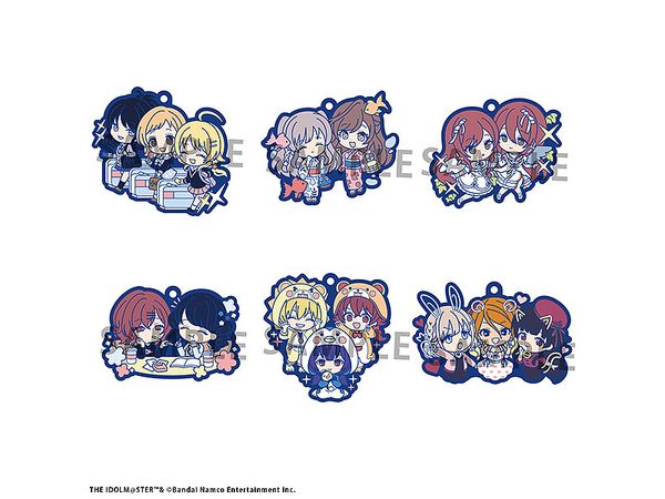 シャニマス ラバーマスコット まとめ売り シャニマス カプセルラバーマスコット 01 02 8個セット 送料込み