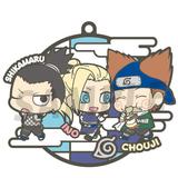 ラバーマスコット バディコレ NARUTO-ナルト- 疾風伝 スリーマンセル