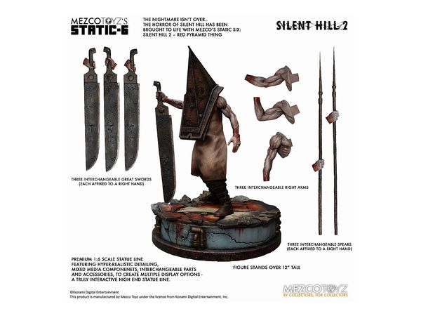 て*み様 レッドピラミッドシング 「サイレントヒル2」 スタティック6 1/6 1/6 スタティック6/ サイレントヒル 2: レッドピラミッドシング