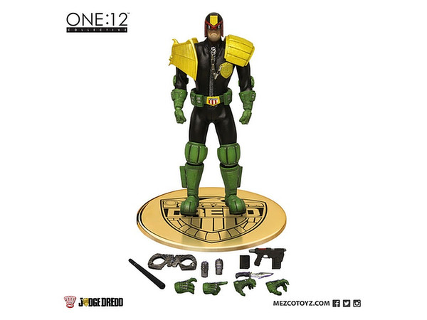 フィギュア 【】メズコトイズ ONE:12 ジャッジ・ドレッド[10]