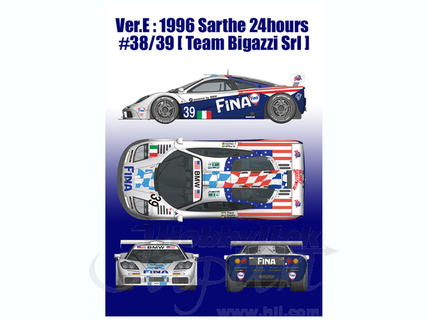 1/24 マクラーレン F1 GTR ルマン 1996 #38/39 | HLJ.co.jp