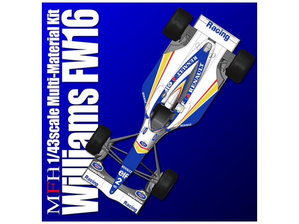 MFH 1/12 ウィリアムズ FW16 ブラジルGP アイルトン・セナ仕様 プロポーションモデル仕上げ