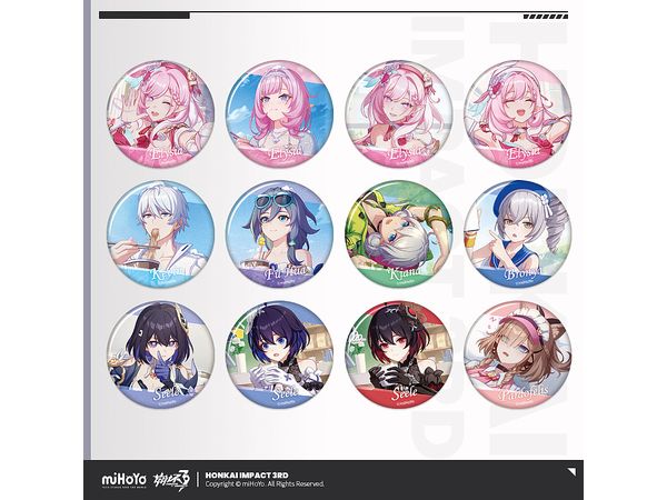 崩壊3rd: CGシリーズ トレーディング缶バッジ Vol.10 1Box 12pcs | HLJ