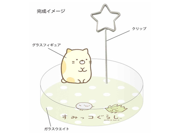 すみっコぐらし ガラスペーパーウェイト ねこ | HLJ.co.jp