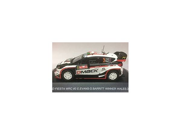 1/43 Ford Fiesta WRC 2017 E.エバンス 優勝マシン Ford Fiesta WRC No