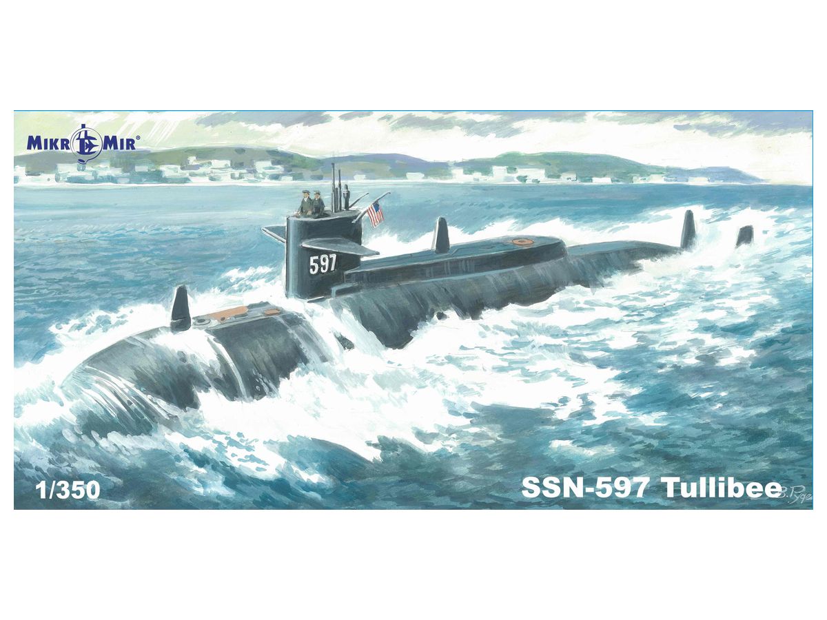 1 350 Ssn 597 タリビー攻撃型原子力潜水艦 By ミクロミル ホビーリンク ジャパン