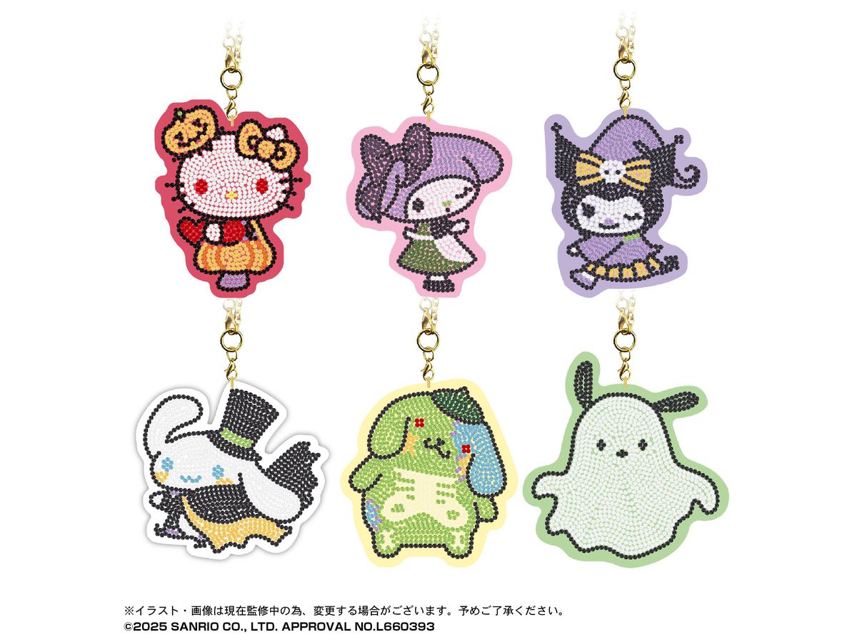 サンリオキャラクターズ　13体まとめ売り サンリオキャラクターズ: ジュエリーマスコット13 1Box 30pcs (6種各5