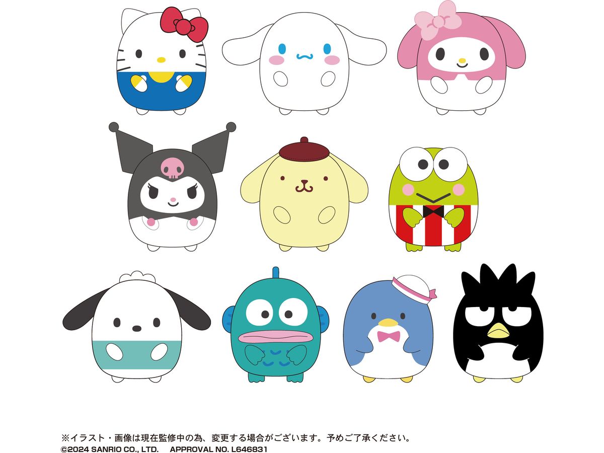 サンリオキャラクターズ SR-84 てのりんずコレクション 1Box 10pcs