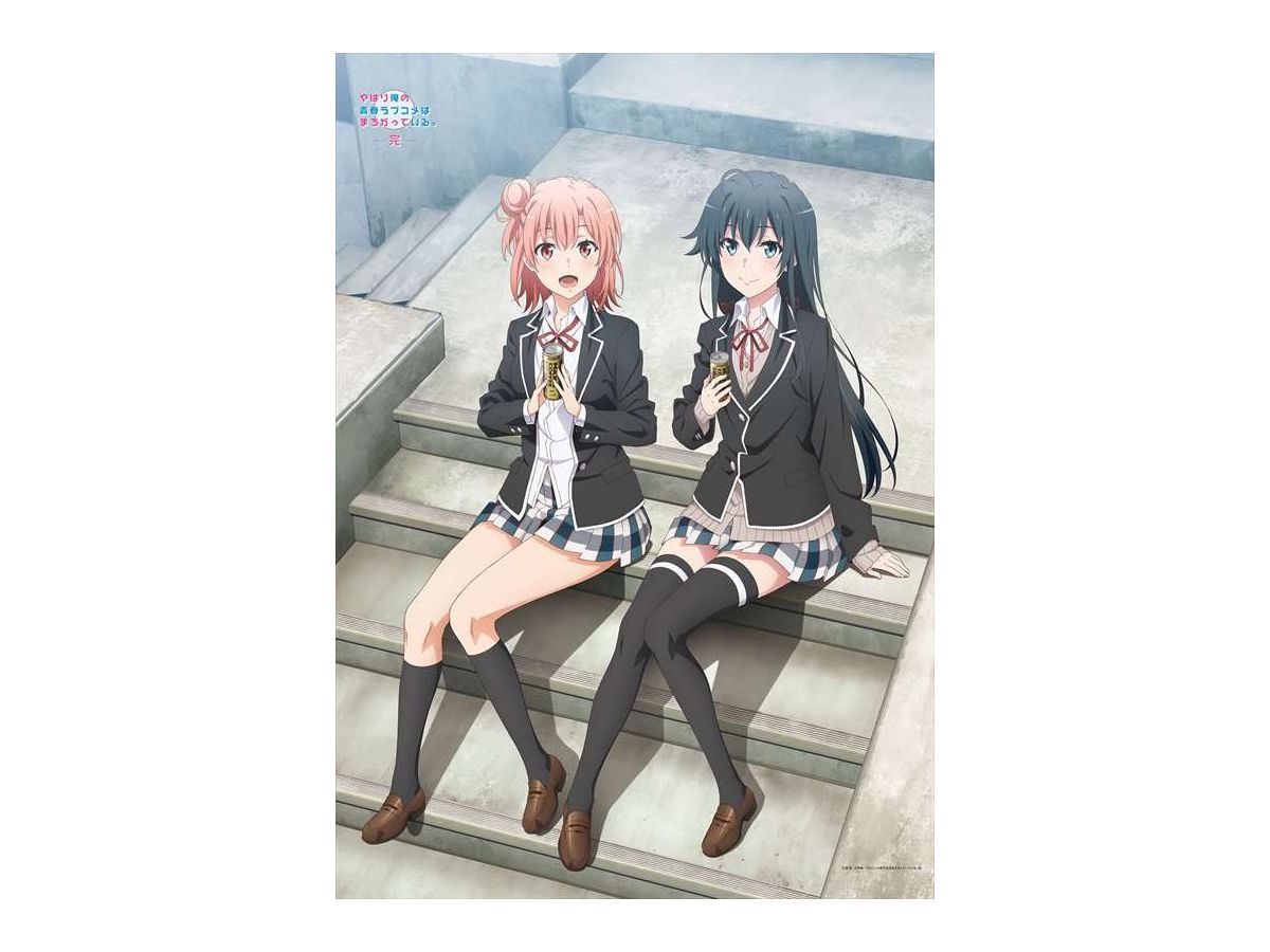 俺ガイル 完: 描き下ろしB1タペストリー 雪乃 & 結衣(階段) | HLJ.co.jp