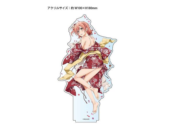 俺ガイル続: 描き下ろしBIGアクリルスタンド (和服) 結衣 | HLJ.co.jp