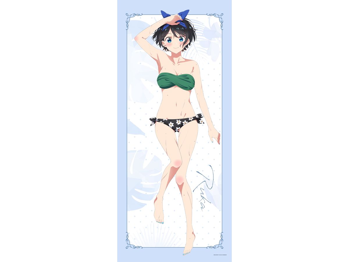 彼女、お借りします 描き下ろしBIGタペストリー 水着Ver. 更科瑠夏 彼女、お借りします 第2期描き下ろしBIGタペストリー 水着Ver. 更科