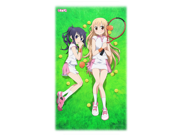 干物妹!うまるちゃん 描き下ろし ツイルマルチクロス うまる&切