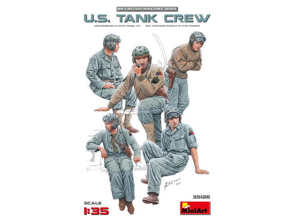 1/35 アメリカ戦車兵 フィギュアセット (5体入り) | HLJ.co.jp