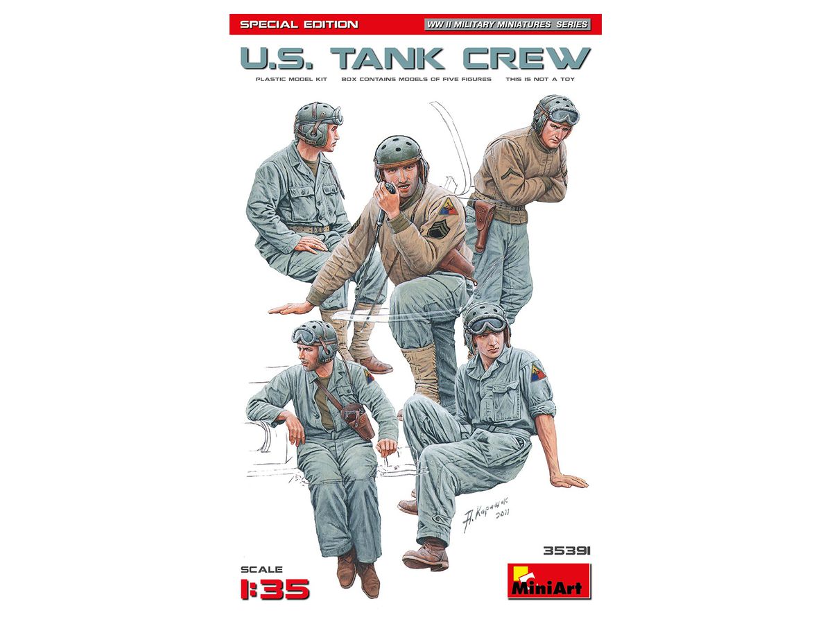 1/35 アメリカ軍戦車兵 特別版 | HLJ.co.jp