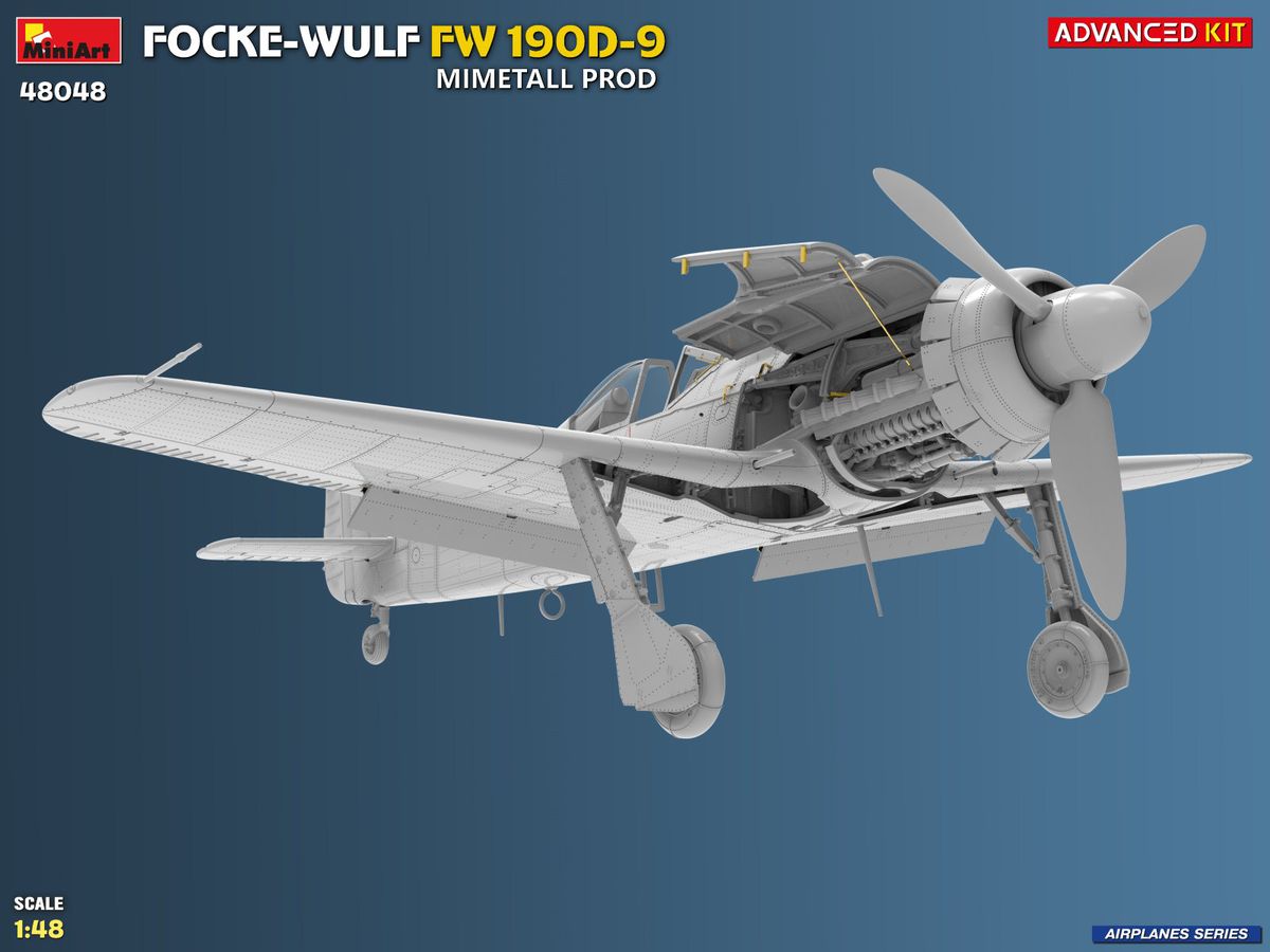1/48 フォッケ・ウルフ Fw 190D-9 ミメタル社製 アドバンスドキット
