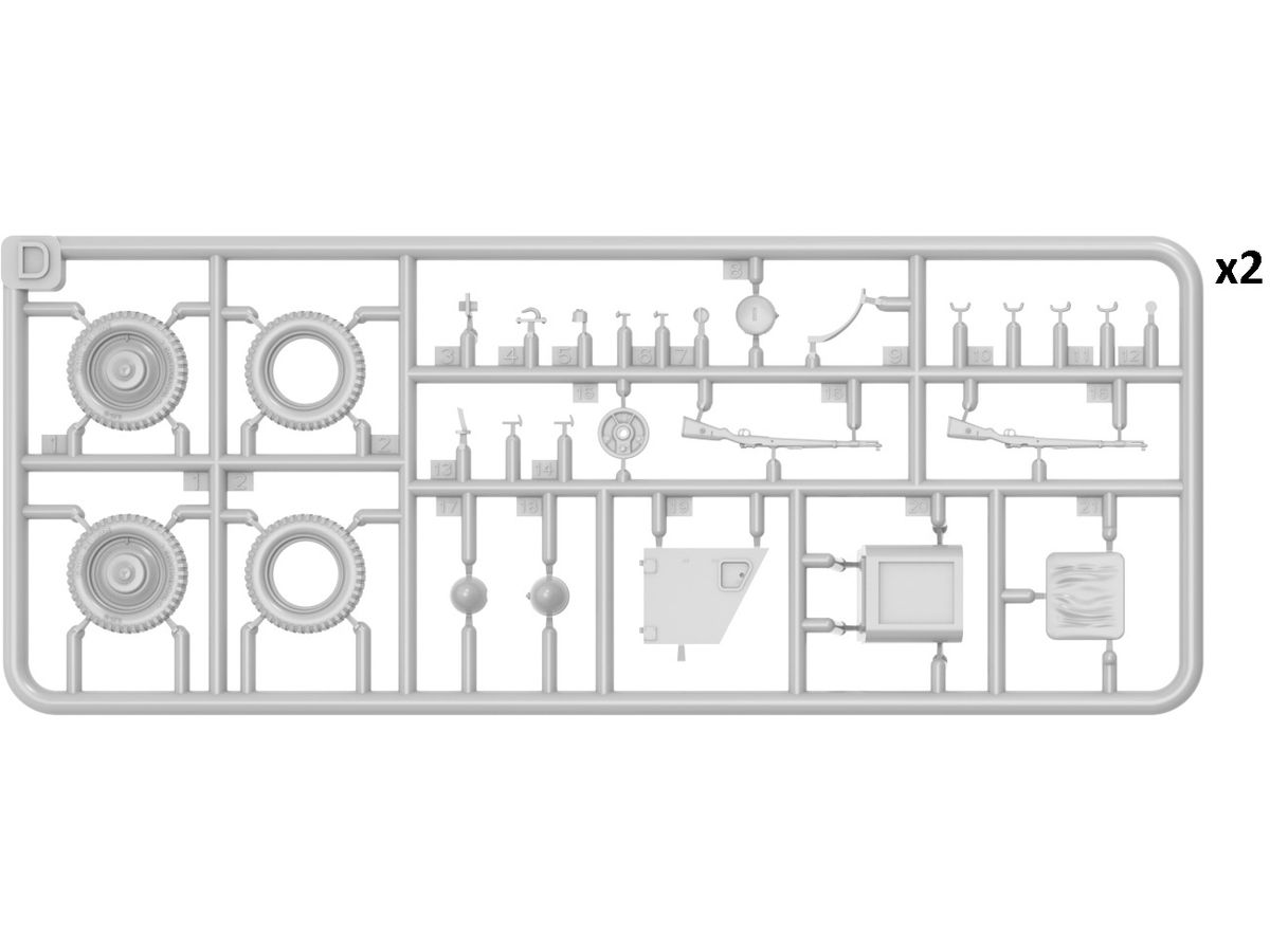 1/35 Kfz.1 ドイツ軍兵員輸送車 タイプ170VK(帆布仕様) | HLJ.co.jp