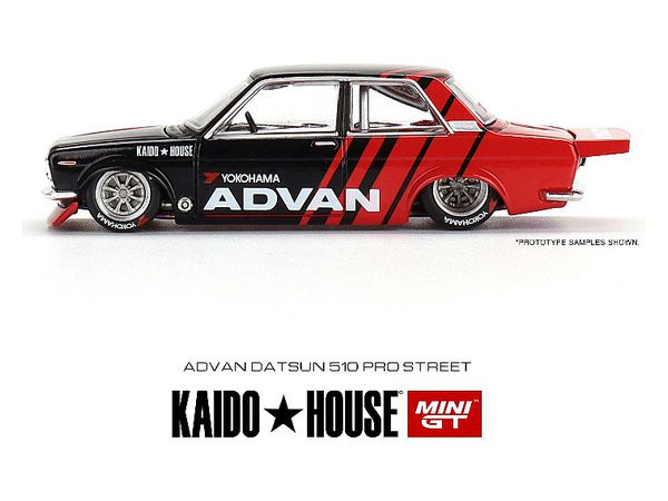 値下げ！！MINI GT 1/64 ダットサン 510 プロストリート KAIDO