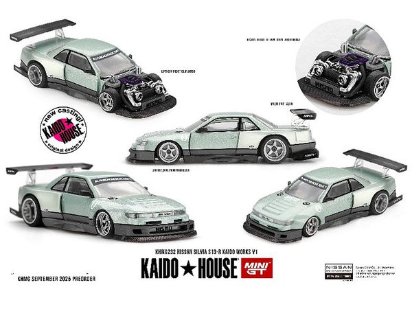 1/64 Nissan シルビア S13-R KAIDO WORKS V1 (右ハンドル) | HLJ