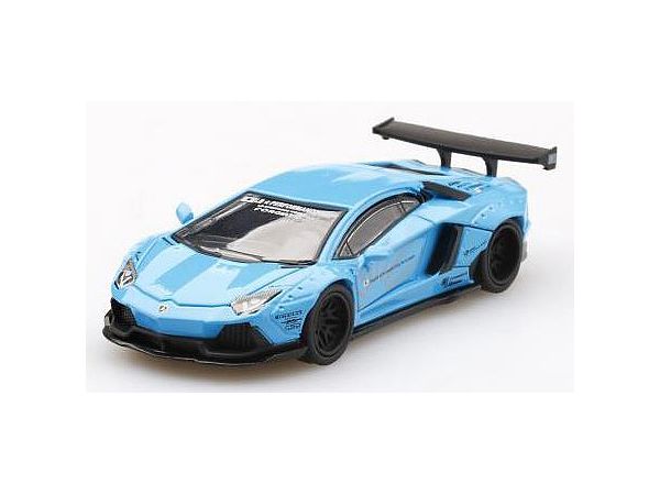 1/64 LB WORKS ランボルギーニ アヴェンタドール ライトブルー (右