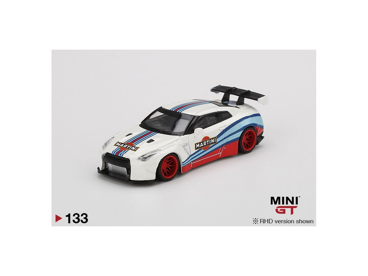 1/64 LB WORKS Nissan GT-R R35 タイプ1 リアウイング バージョン 1