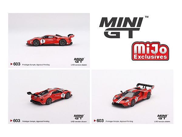 1/64 フォード GT Mk II #013 ロッソアルファ (左ハンドル) | HLJ.co.jp