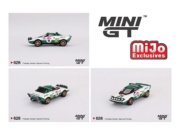 1/64 ランチア ストラトス HF ラリー・サンレモ 1975 優勝車 #11 (左