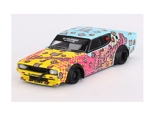1/64 Nissan スカイライン ケンメリ リバティーウォーク LBWK KUMA (右