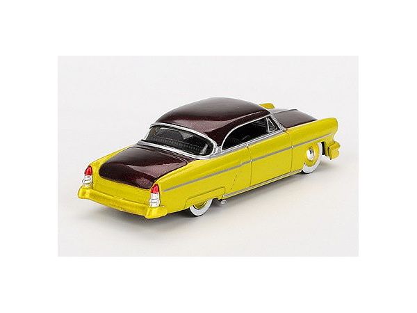 1/64 リンカーン カプリ ホットロッド 1954 ライムイエロー (左