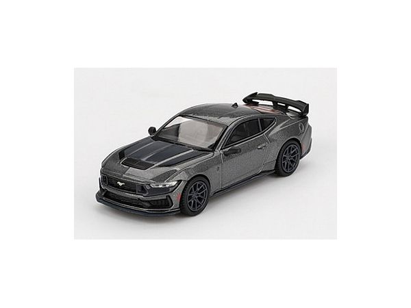 1/64 フォード マスタング ダークホース 2024 カーボナイズドグレー