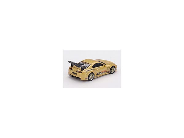 1/64 Toyota スープラ (A80) GT-300 Top Secret Gold (右