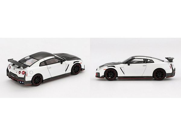1/64 Nissan GT-R Nismo 2024 ブリリアントホワイトパール (右