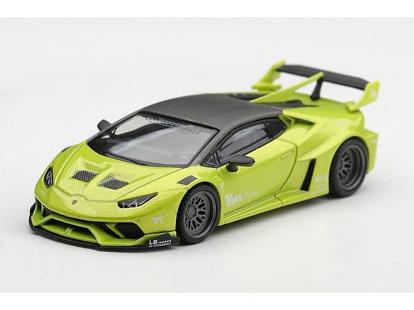 1/64 ランボルギーニ ウラカン LB WORKS ライムメタリック (左ハンドル